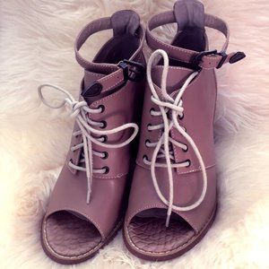 Kelsi Dagger Bina Peep Toe Booties